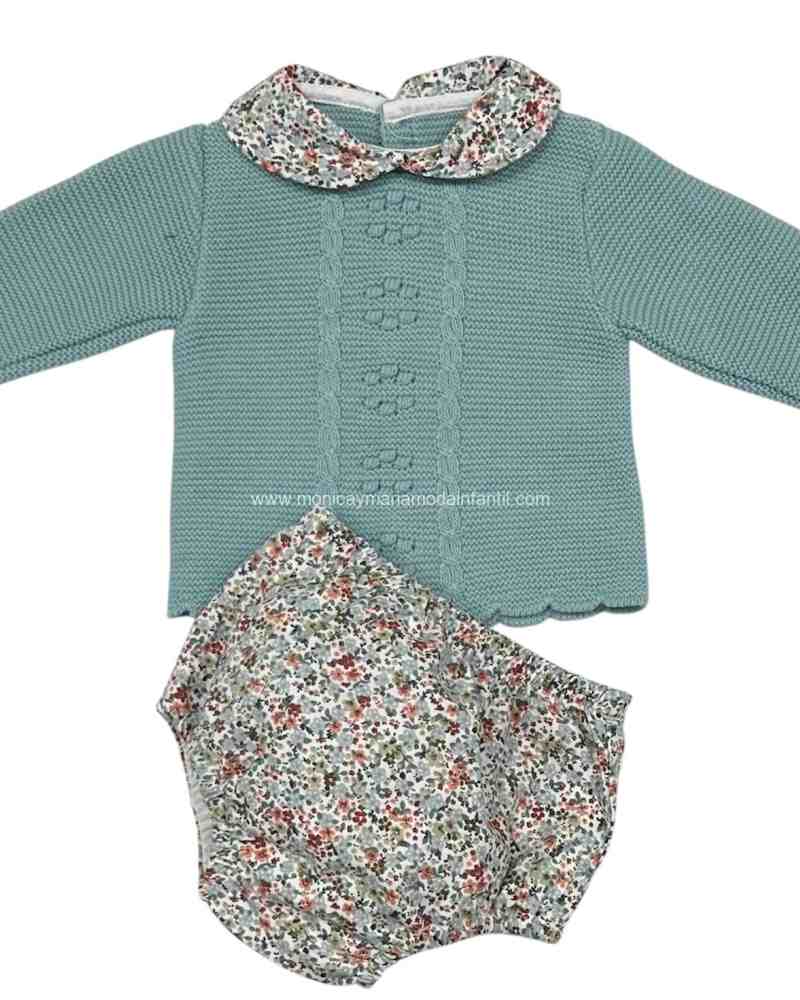 Conjunto Lana Flores