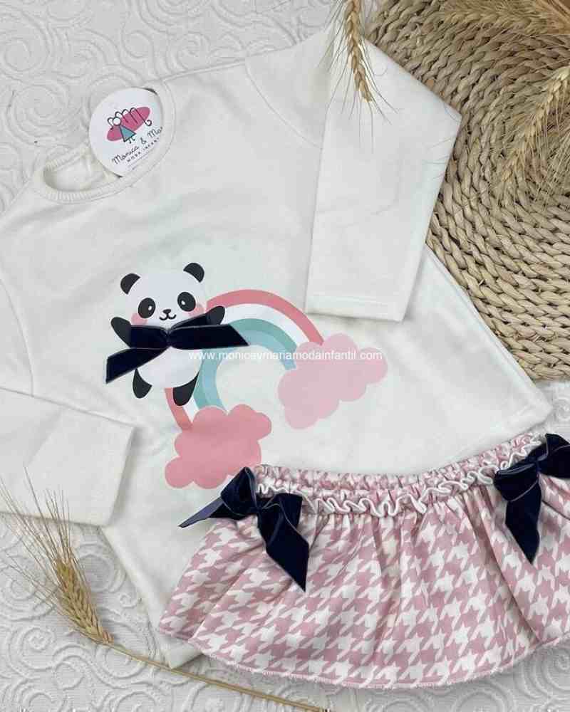 Conjunto Osito Panda bba