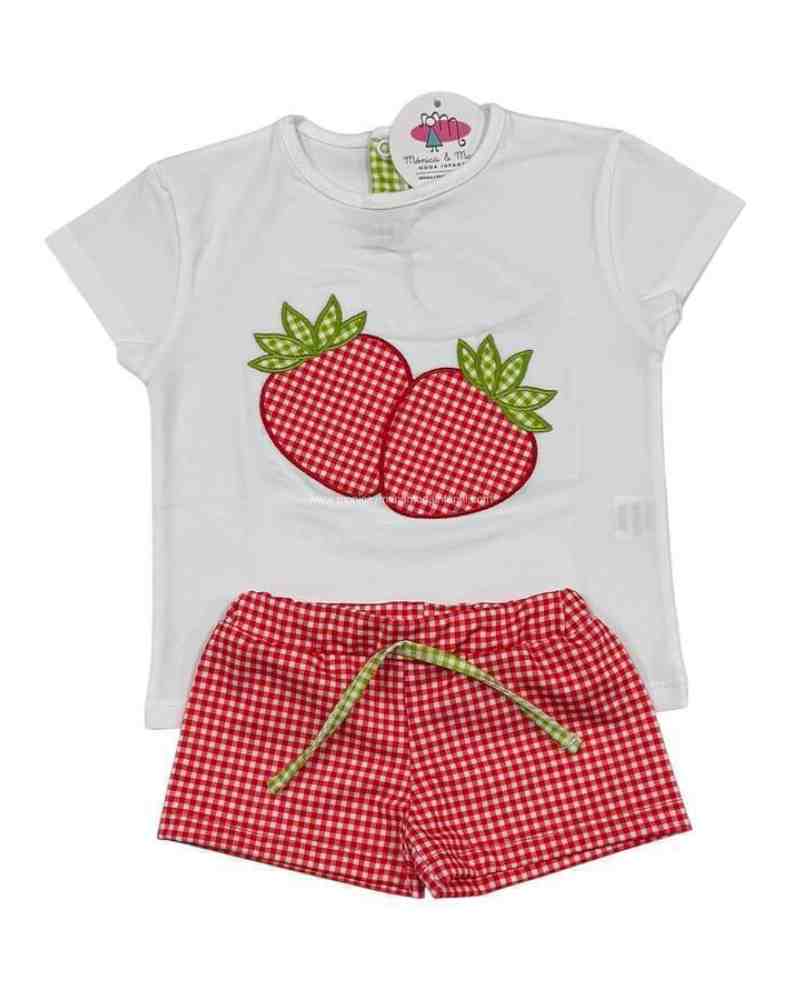 Conjunto Baño Fresa Niño