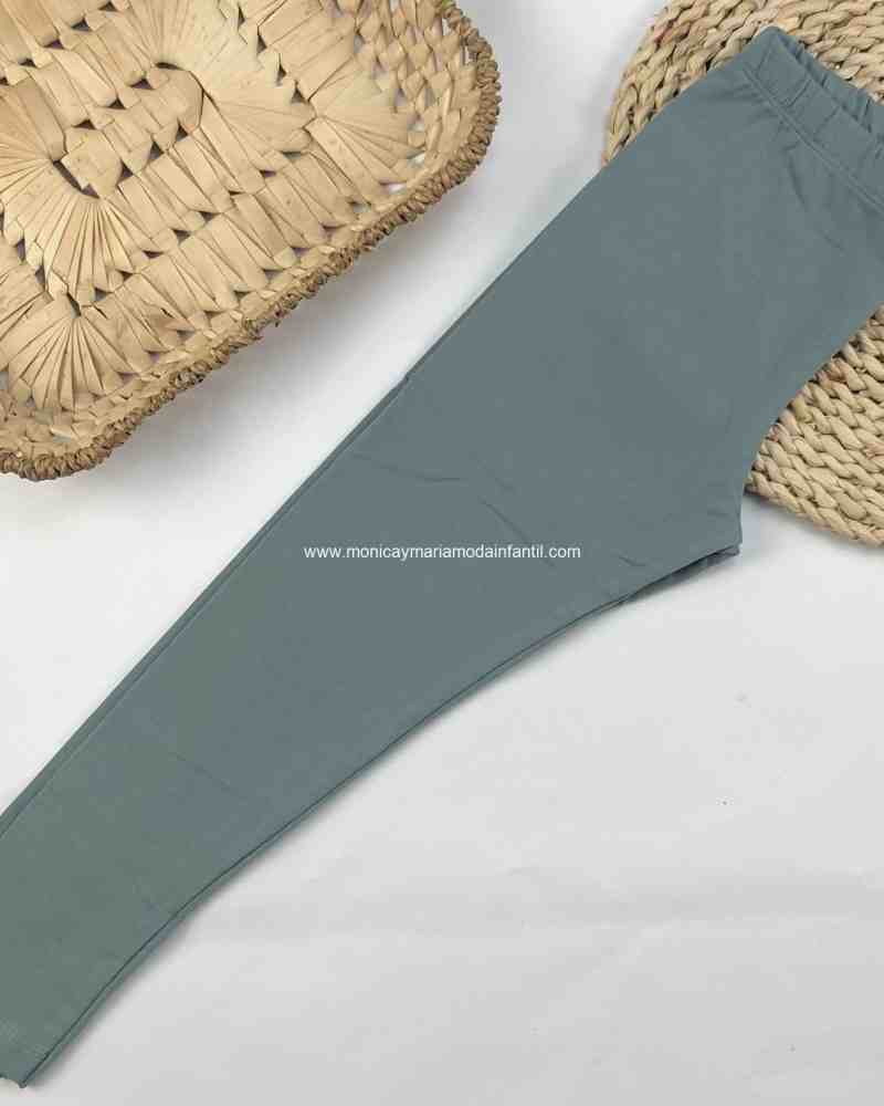 Leggin Gris Verde