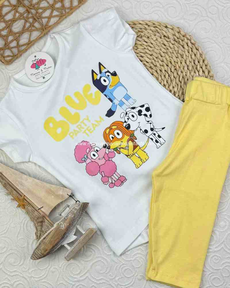 Conjunto Leggin Corto Amigas