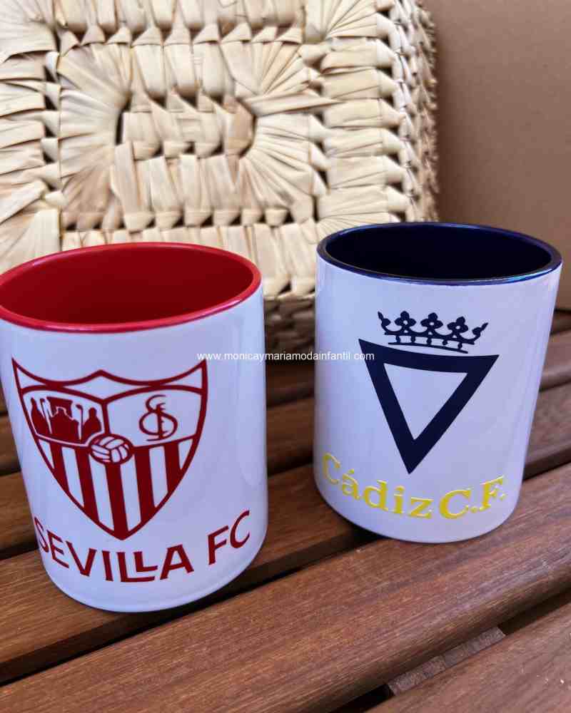 Taza equipo de fútbol