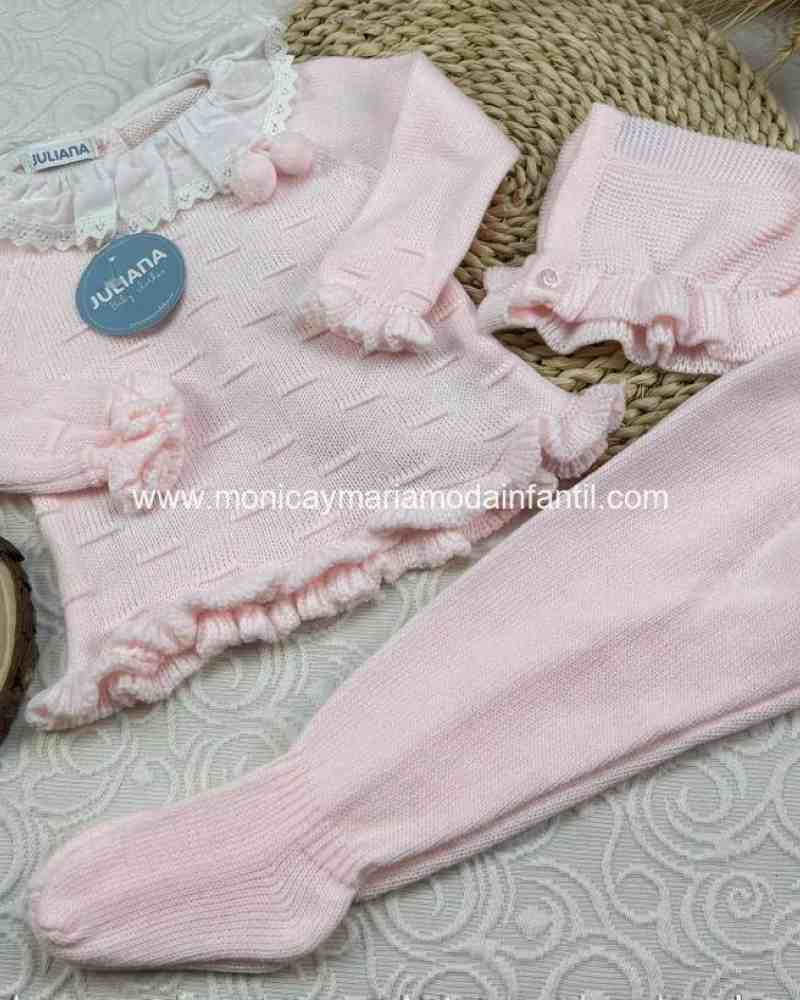 Conjunto 3 Piezas Juliana Rosa