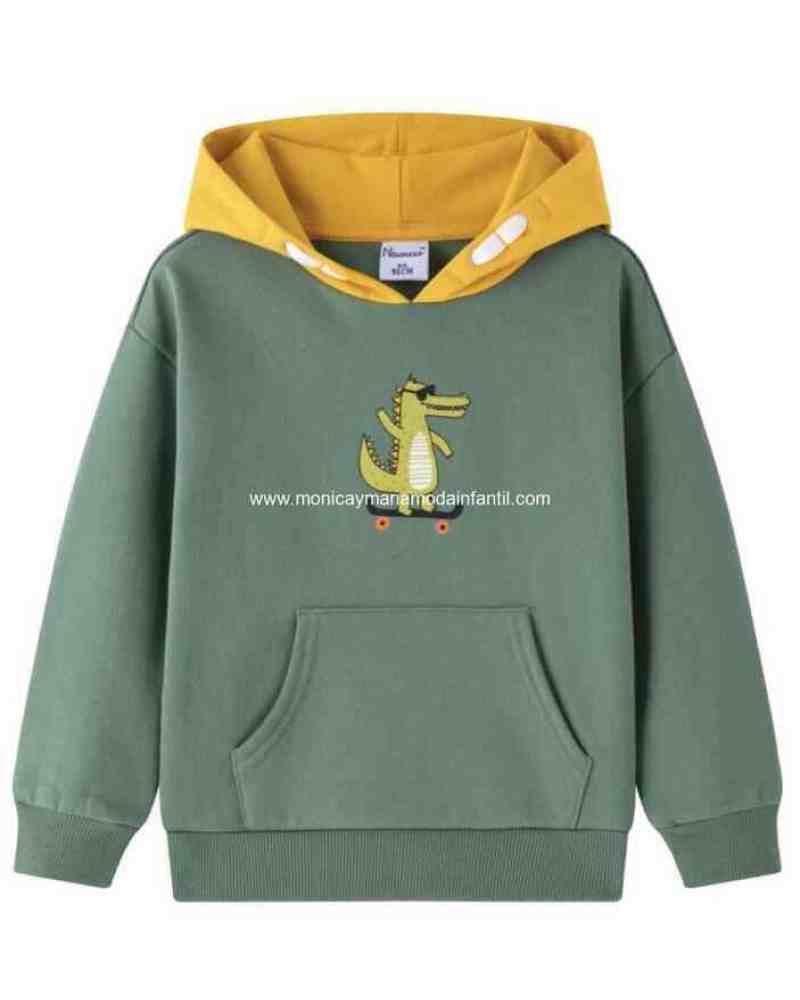 Sudadera Cocodrilo Patinete
