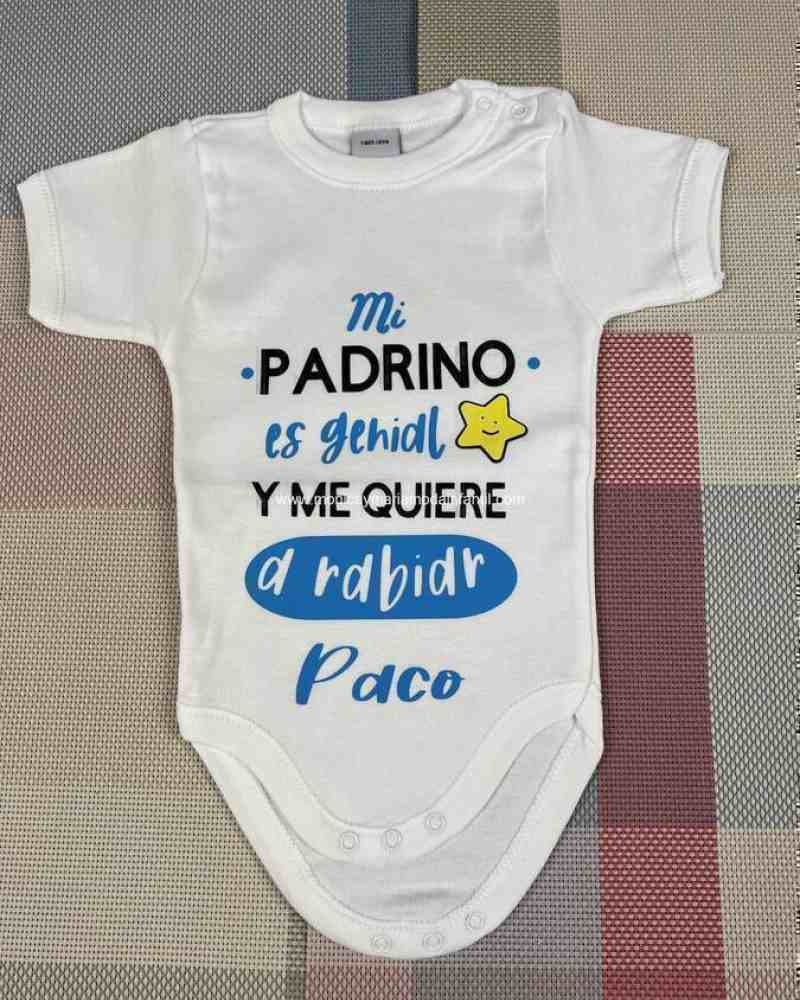 body personalizado madrina o padrino