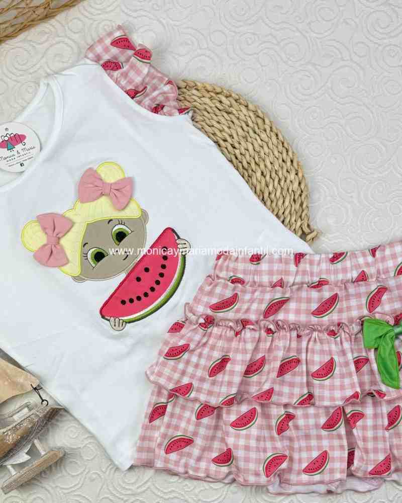 Conjunto Niña Sandia