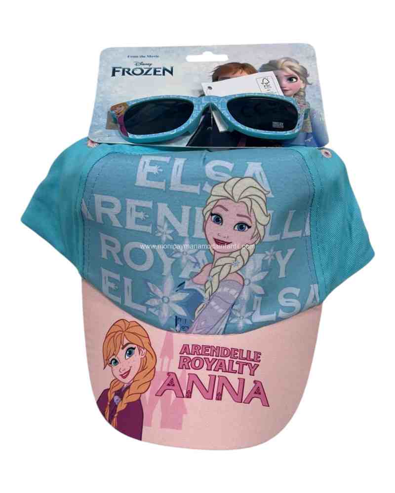 Gorra Y Gafas Elsa