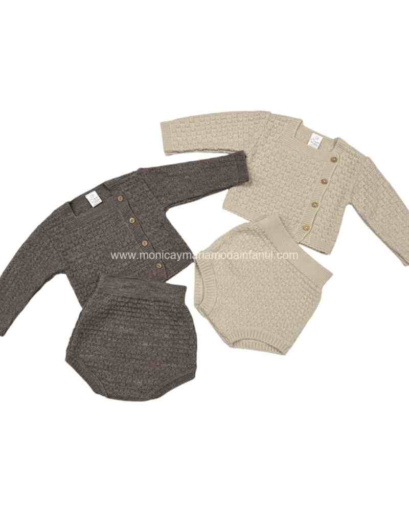 Conjunto Lana Botones