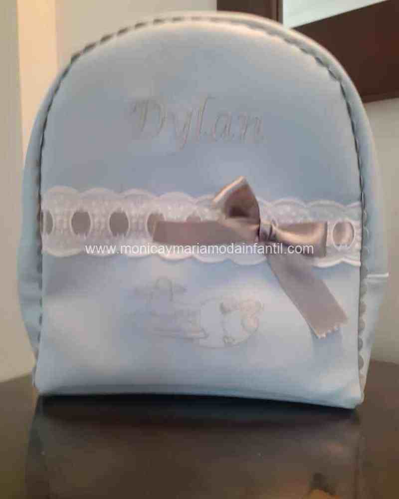 MOCHILA AVION CELESTE