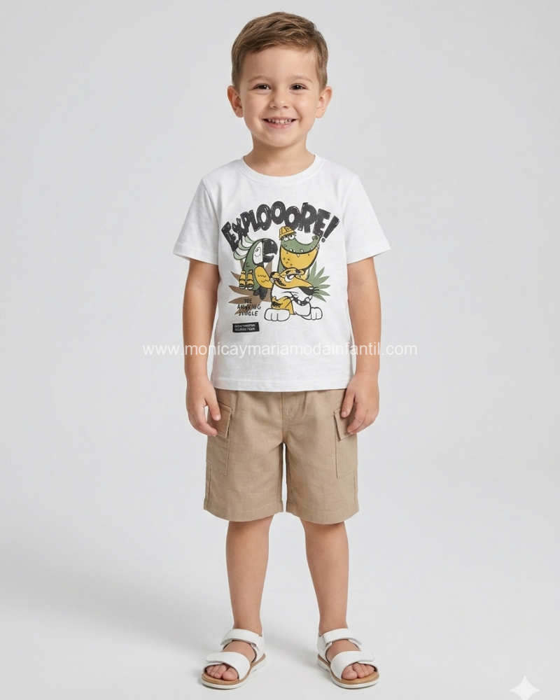 Conjunto Safari Camel