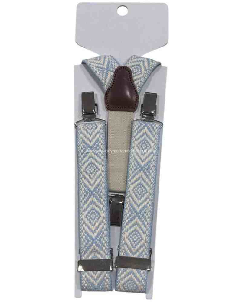 Tirantes Tricolor Celeste