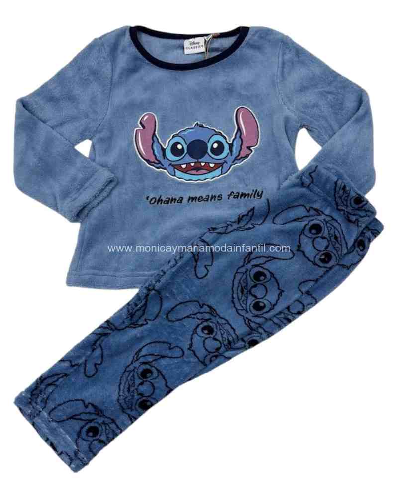 Pijama Terciopelo Stitch