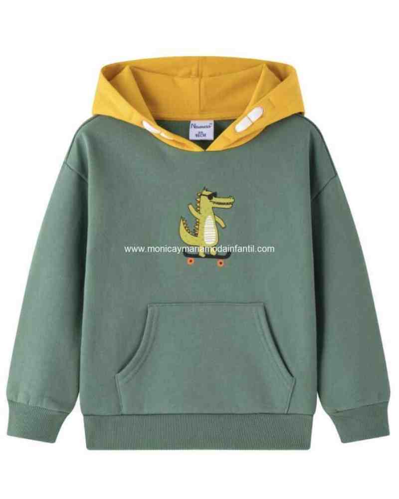 Sudadera Cocodrilo Patinete