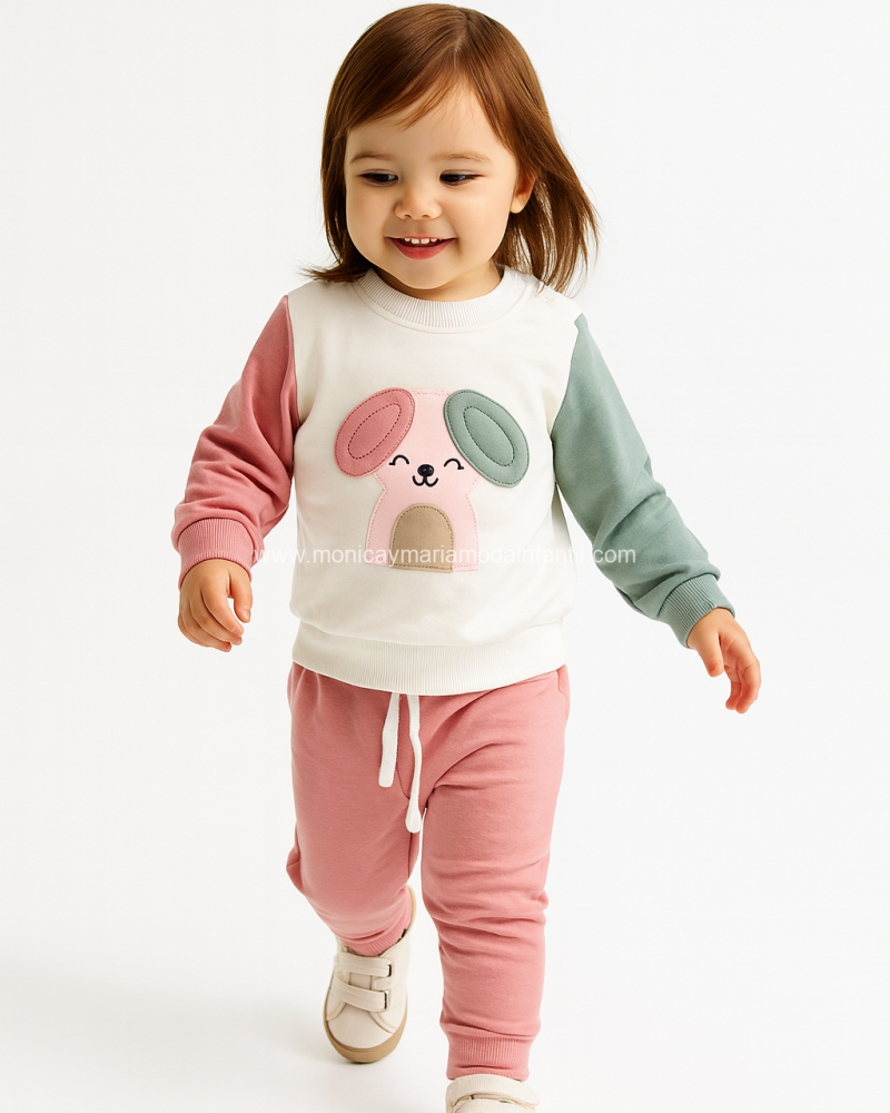 Chandal BBA Perrito Orejas Colores