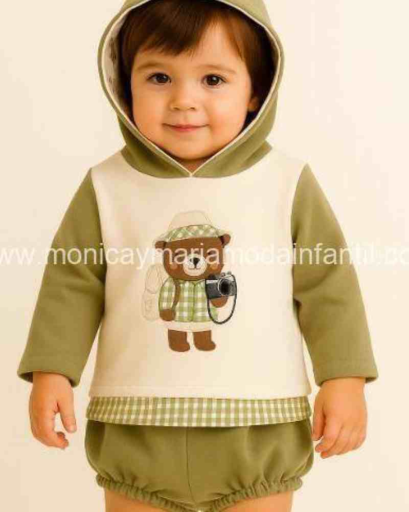 Conjunto Oso Fotografo