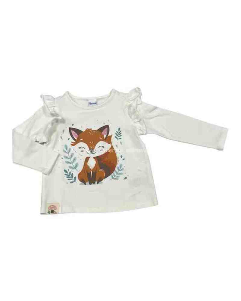 Camiseta Zorrita Flores