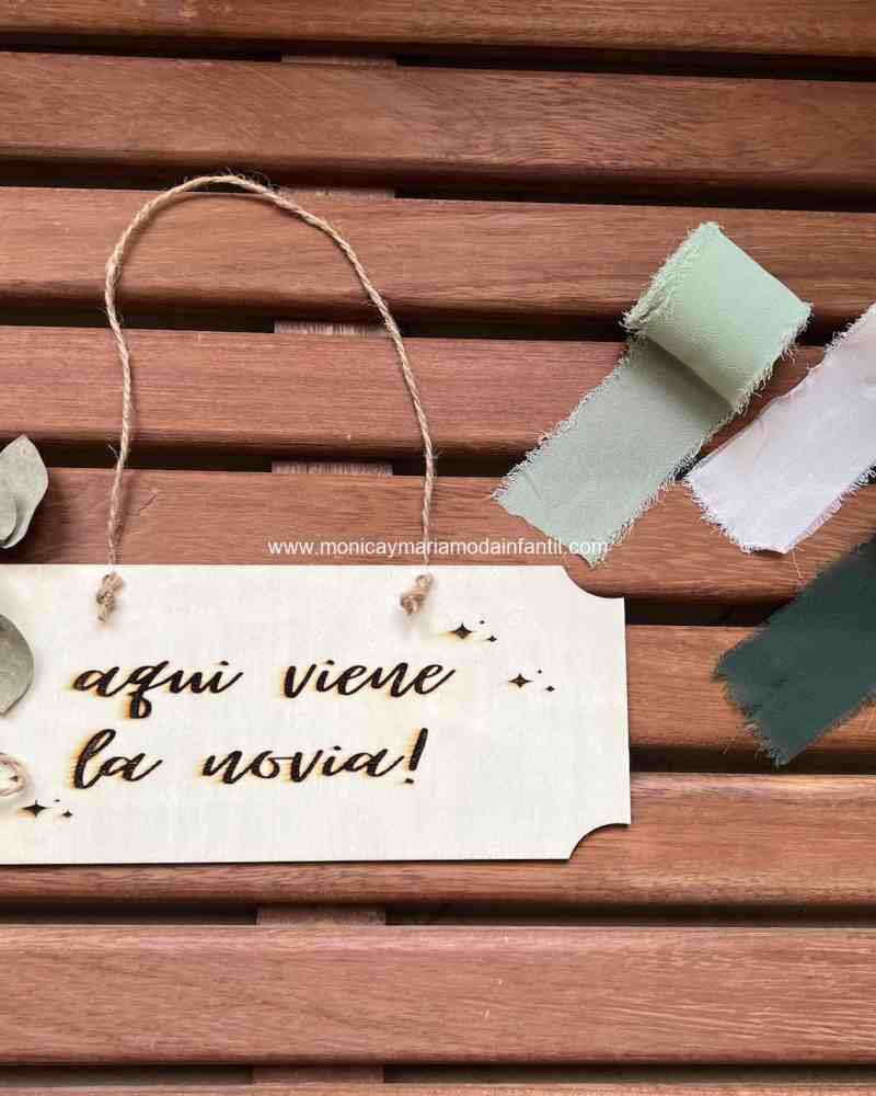 Cartel ya viene la novia
