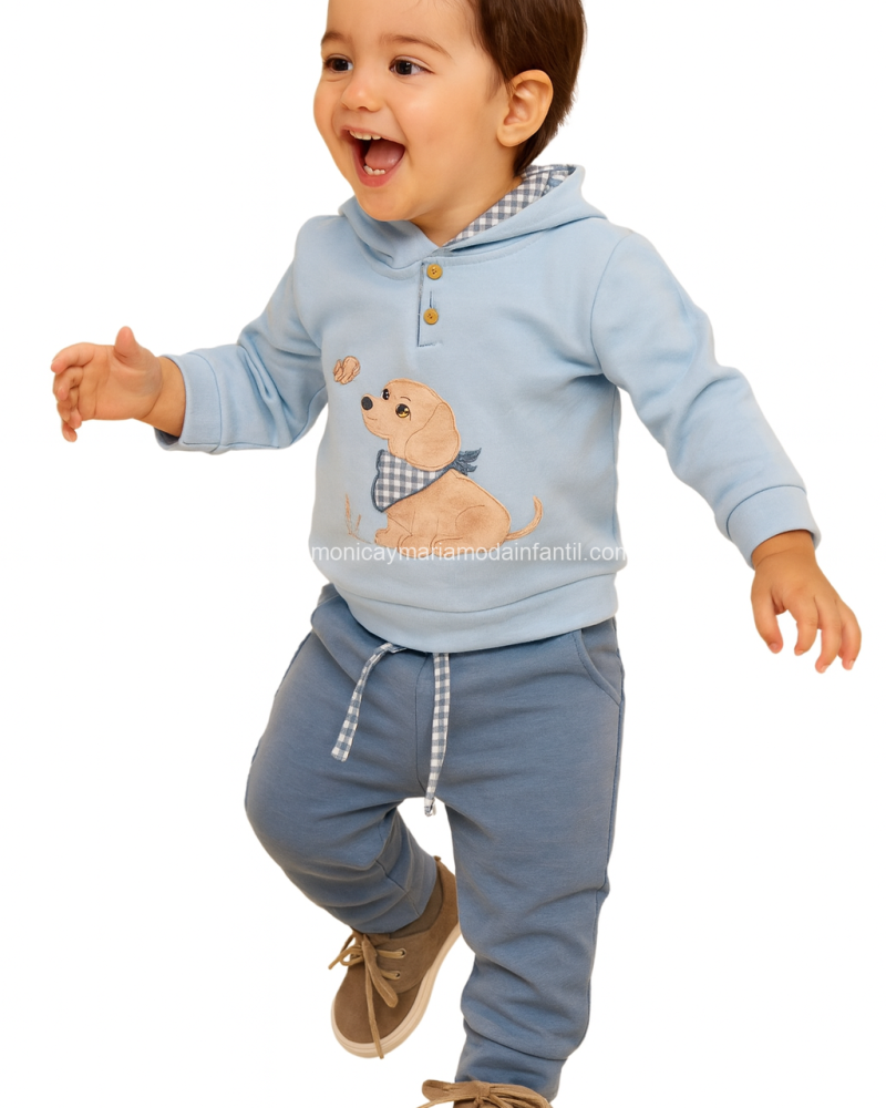 Conjunto Perrito Pañuelo