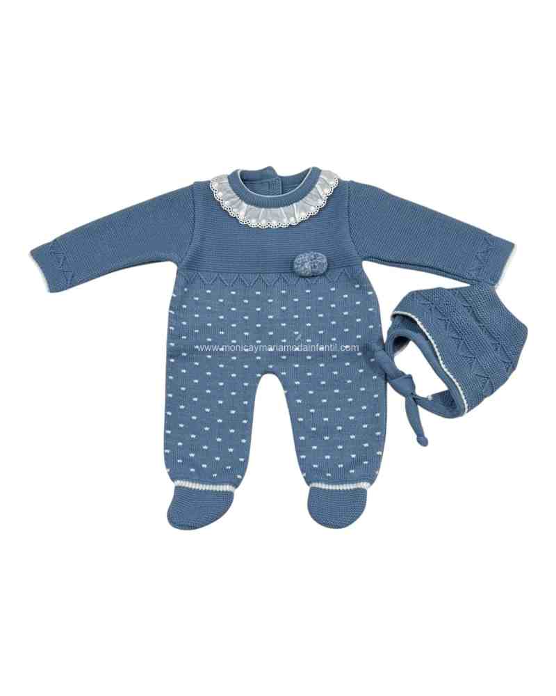 Pelele Puntitos Azulon