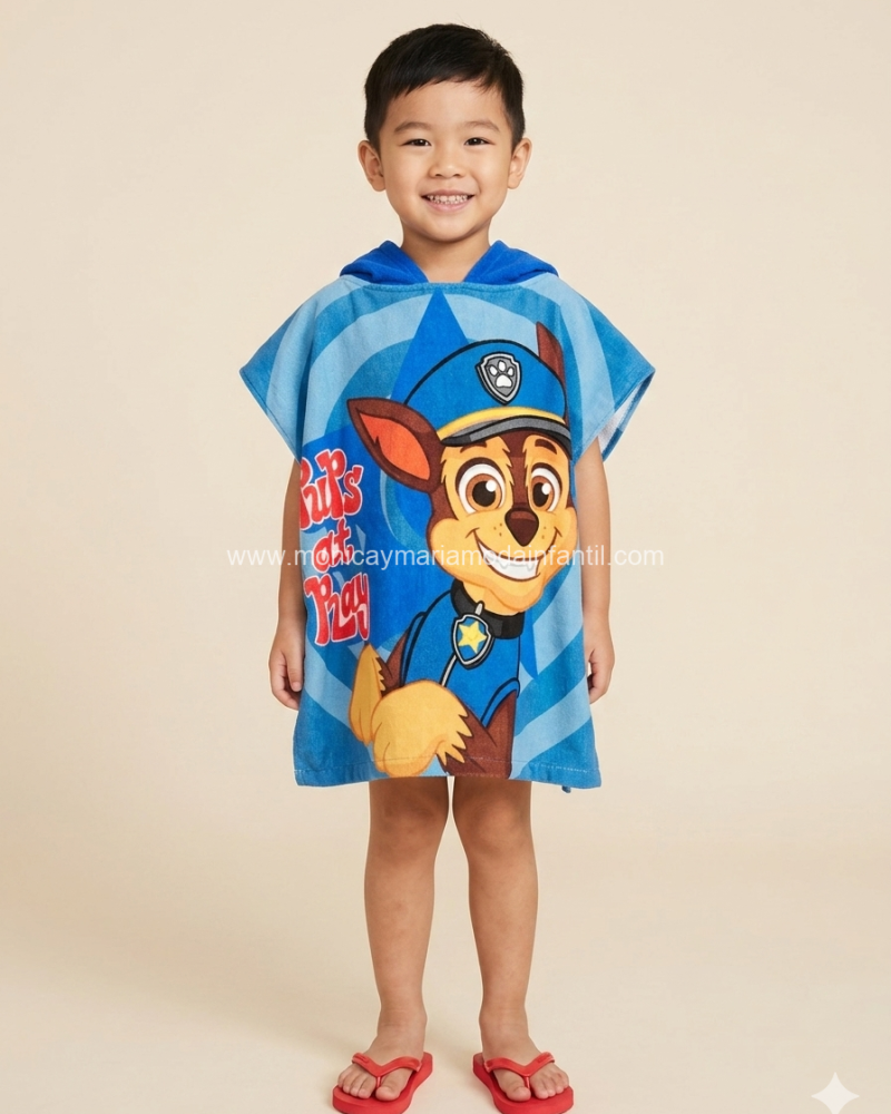 Capa de Baño Patrulla Canina