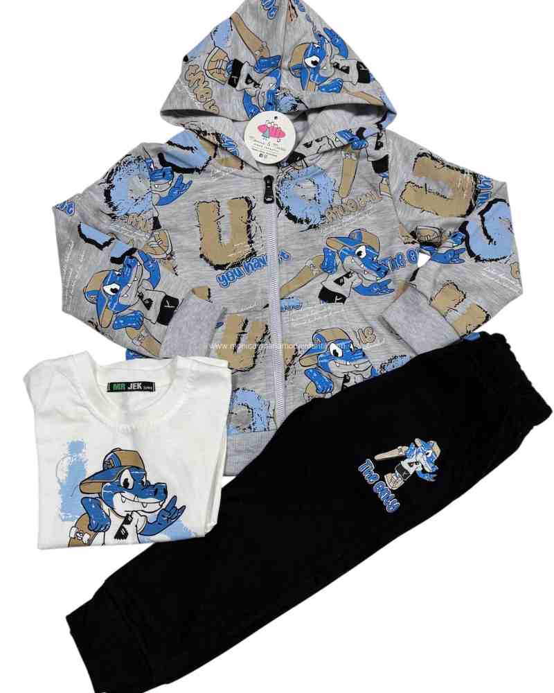 Chandal 3Pz Primavera Cocodrilo
