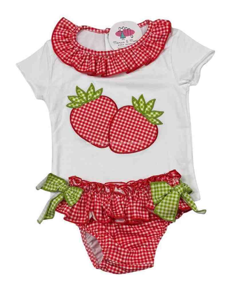 Conjunto Baño Fresa Niña