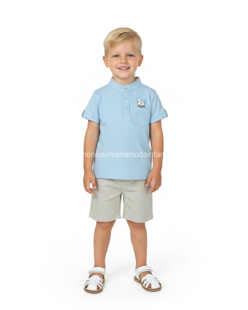 Conjunto Perrito Celeste