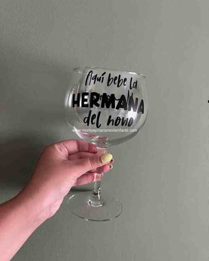Copas personalizadas hermanos
