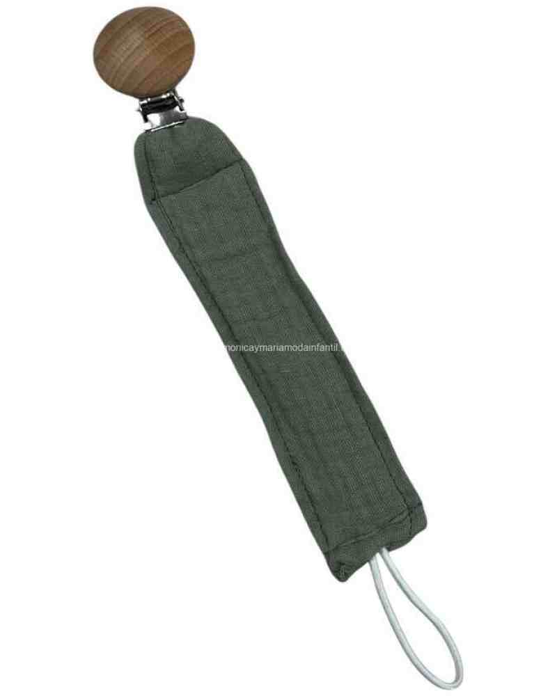 Porta Chupetero Verde Bambula