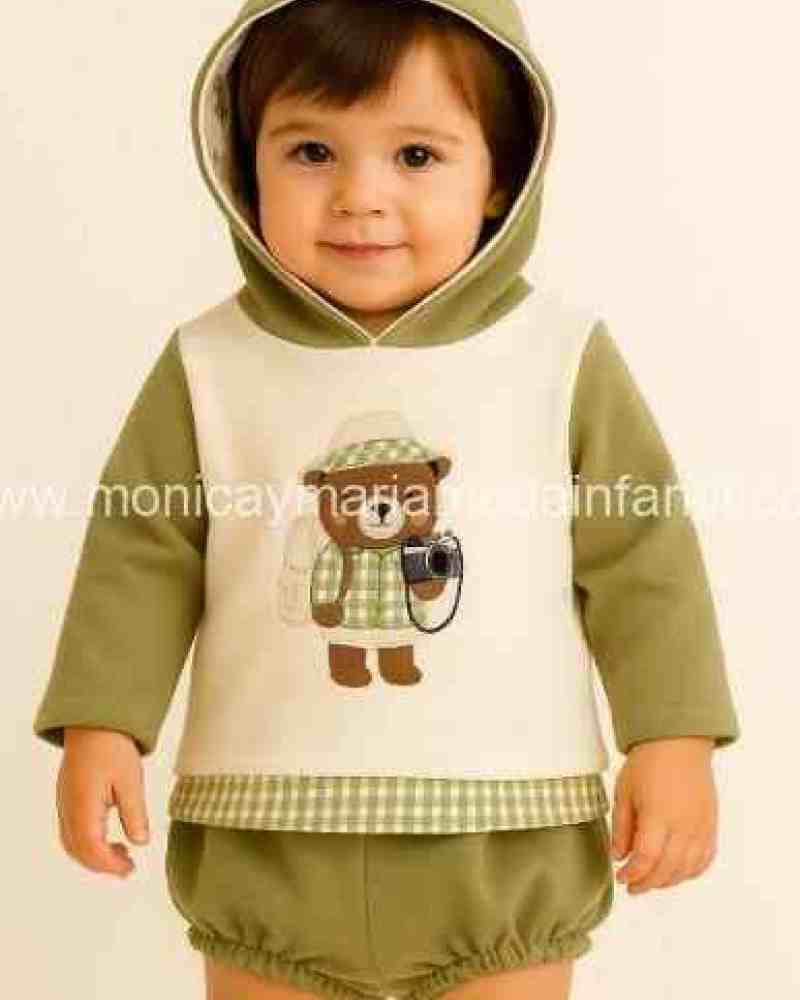 Conjunto Oso Fotografo