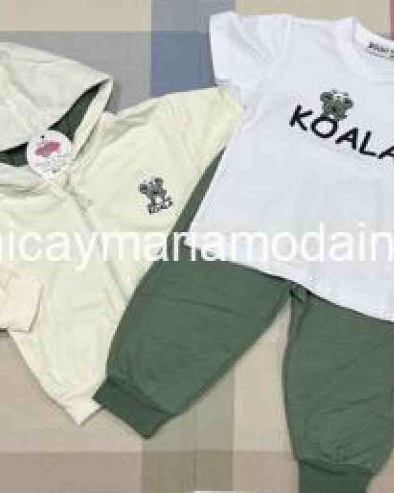 Chandal 3Pz Primavera Koala Verde