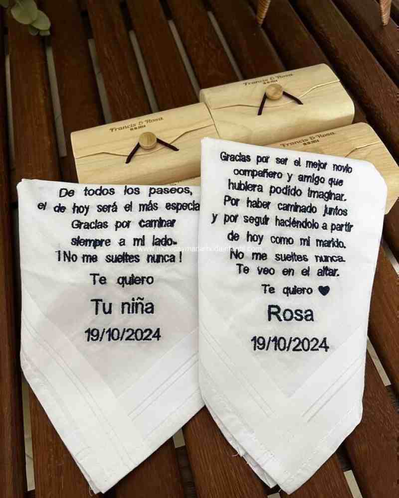 Pañuelos bordados