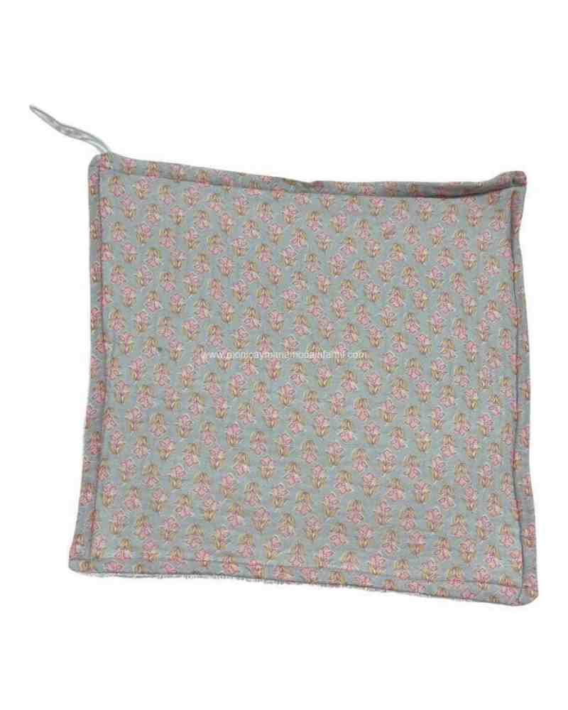 Gasas Bambula con Riso de Algodon Flores