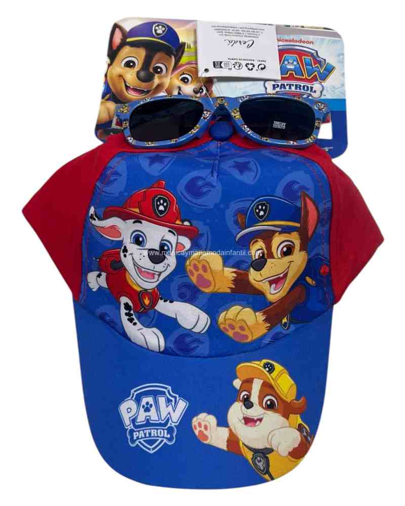 Gorra Y Gafas Patrulla Canina