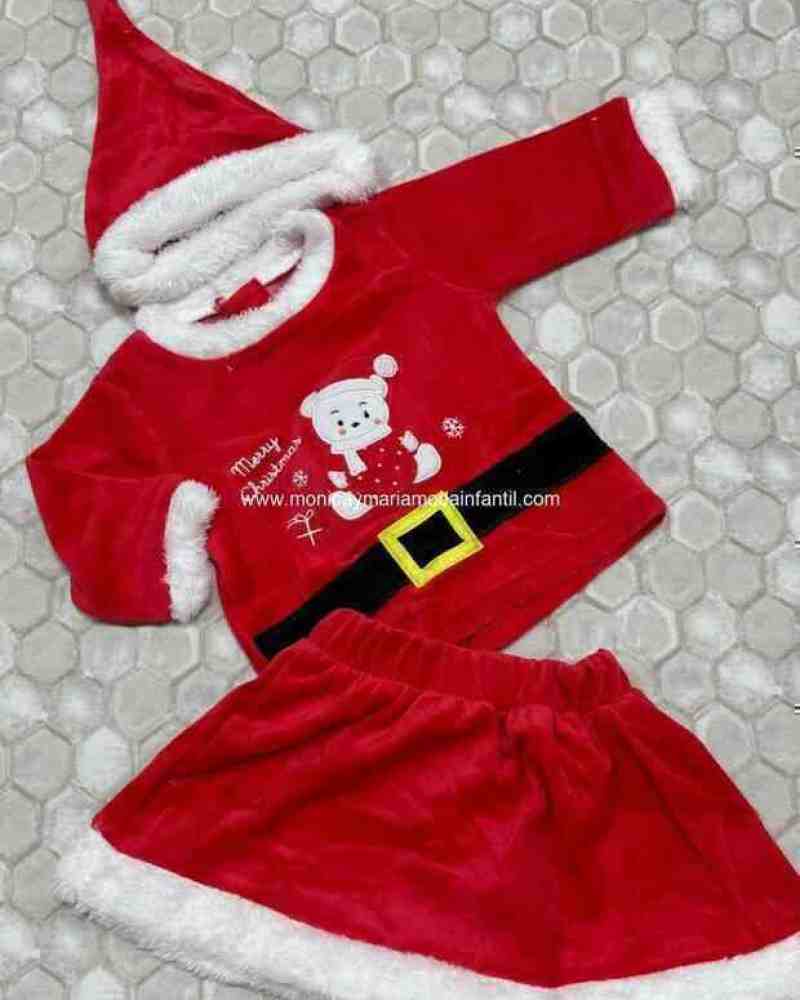 Conjunto Falda Navidad