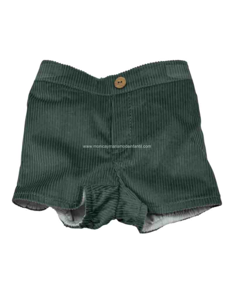 Pantalon Pana Verde