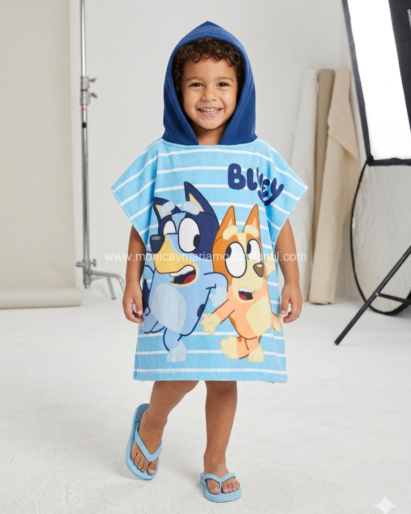Capas De Baño Bluey