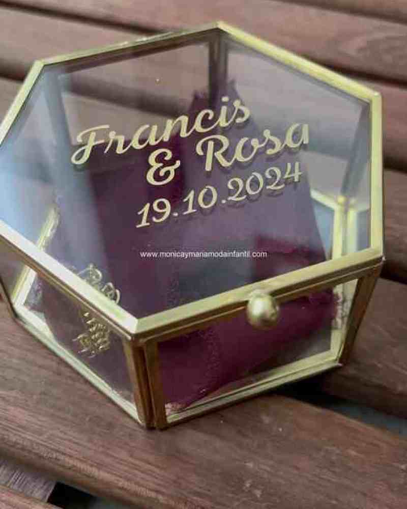 Caja joya arras