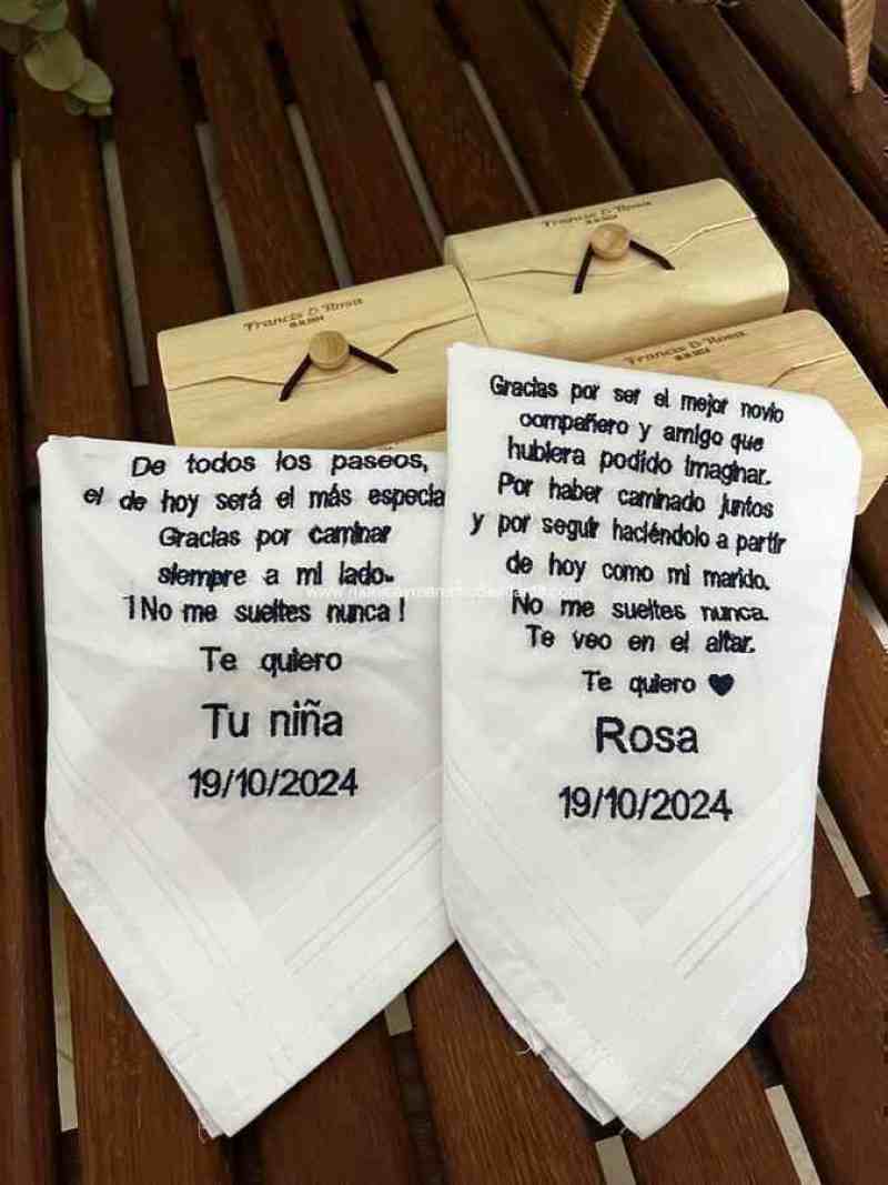 Pañuelos bordados