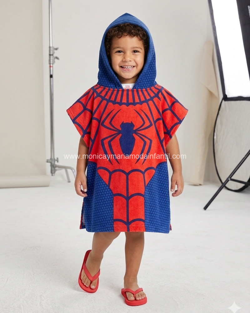 Capas De Baño Spider man