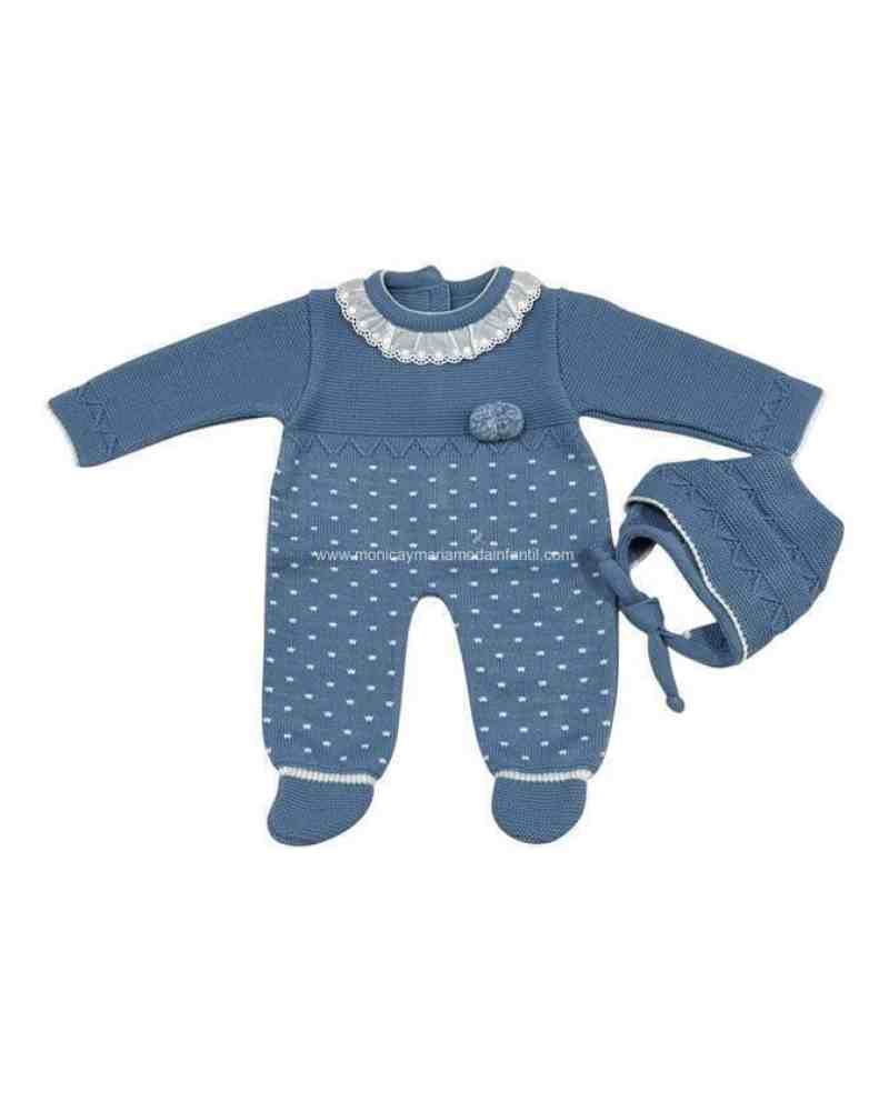 Pelele Puntitos Azulon