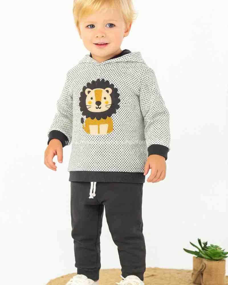 Conjunto Leon Gris