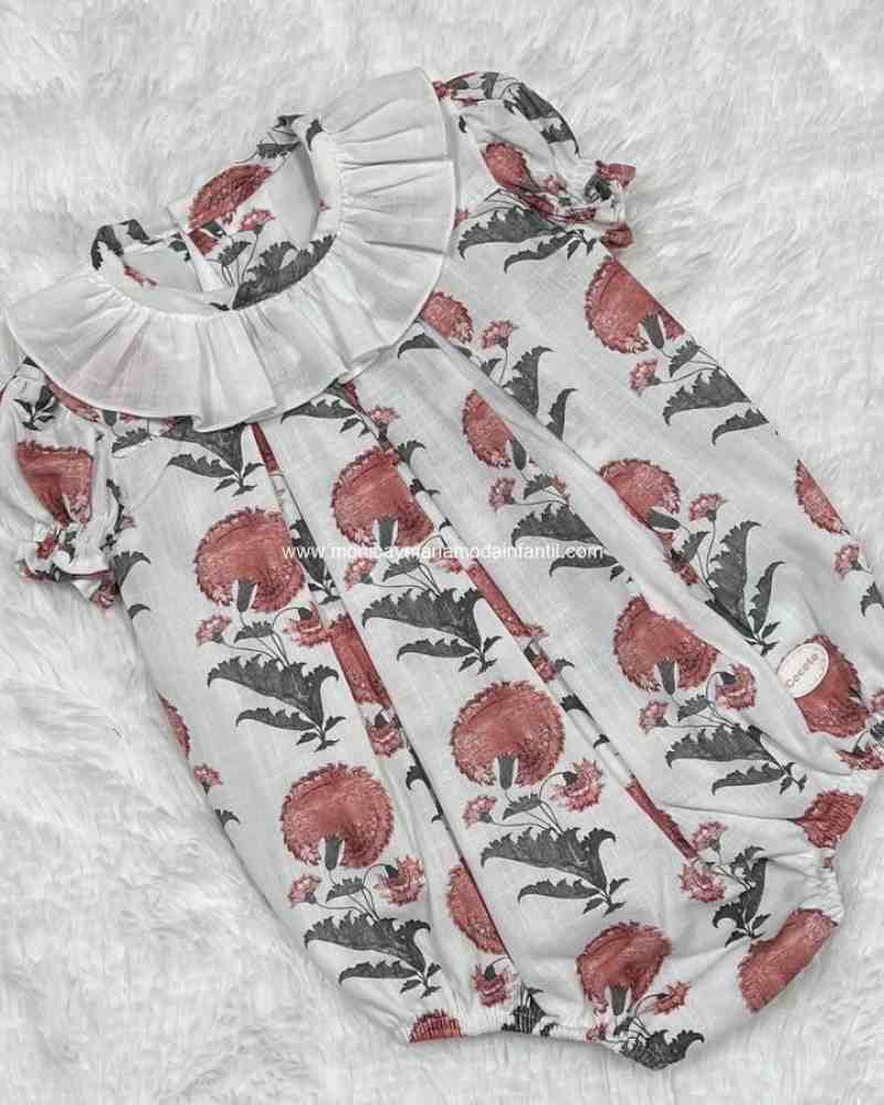 Pelele Flores Cocotte