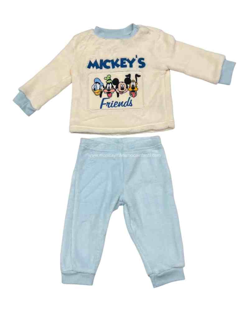 Pijama Terciopelo Mickey