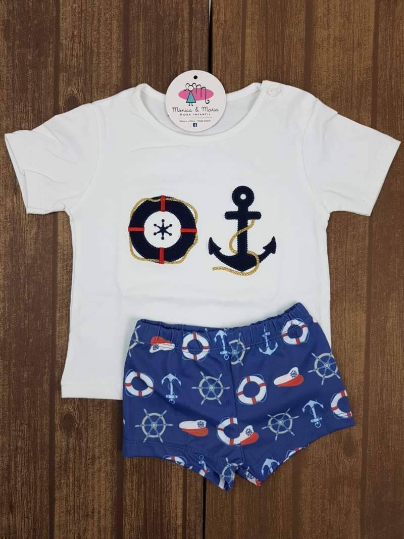 CONJUNTO BAÑO ANCLA FLOTADOR - Mónica y María Moda Infantil