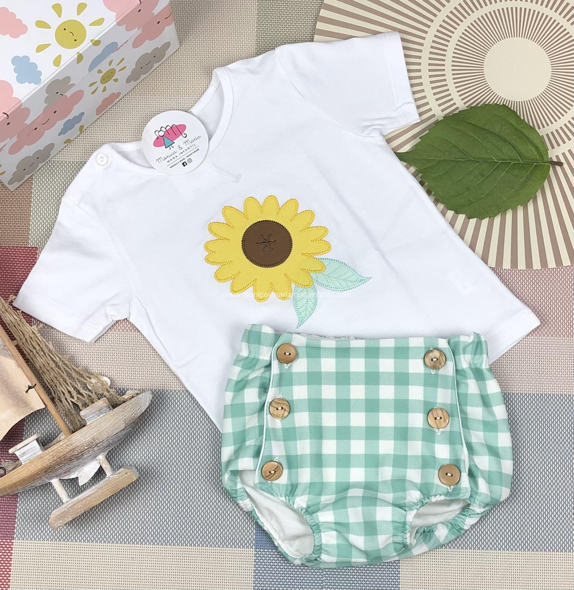 Conjunto Girasol niño - COMPRA AHORA en Mónica y María Moda Infantil