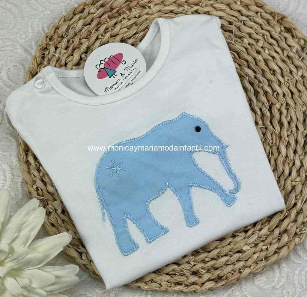 Comprar Ropa Infantil Camiseta Elefante M/C