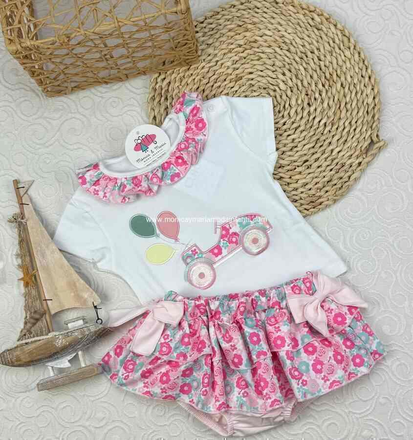 Comprar Ropa Infantil Conjunto BBA Coche Globos