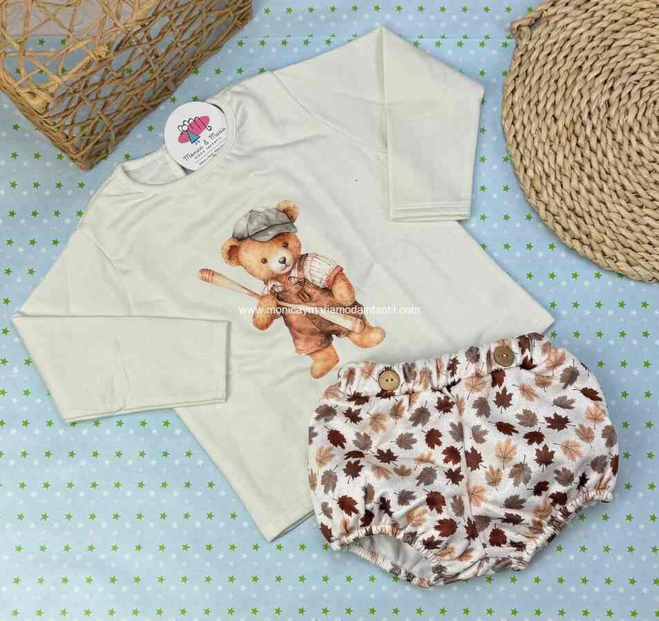 Comprar Ropa Infantil Conjunto BBO Oso Otoño
