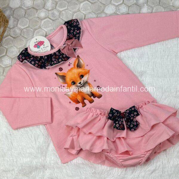 Conjunto zorrita Flores